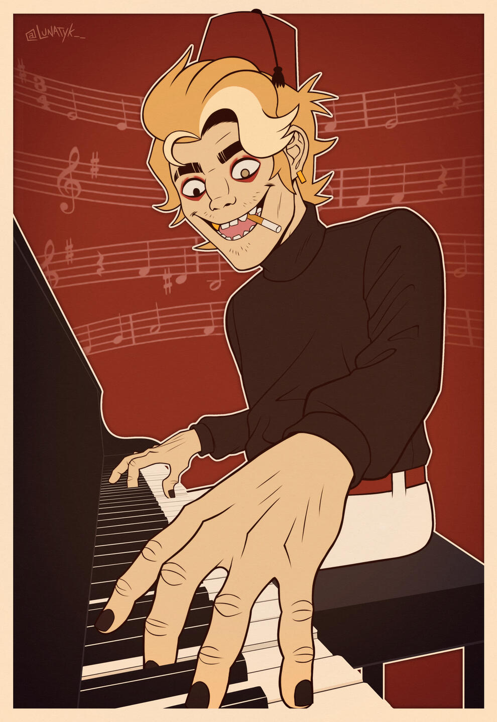 Commission work - OC belongs to their respective owner