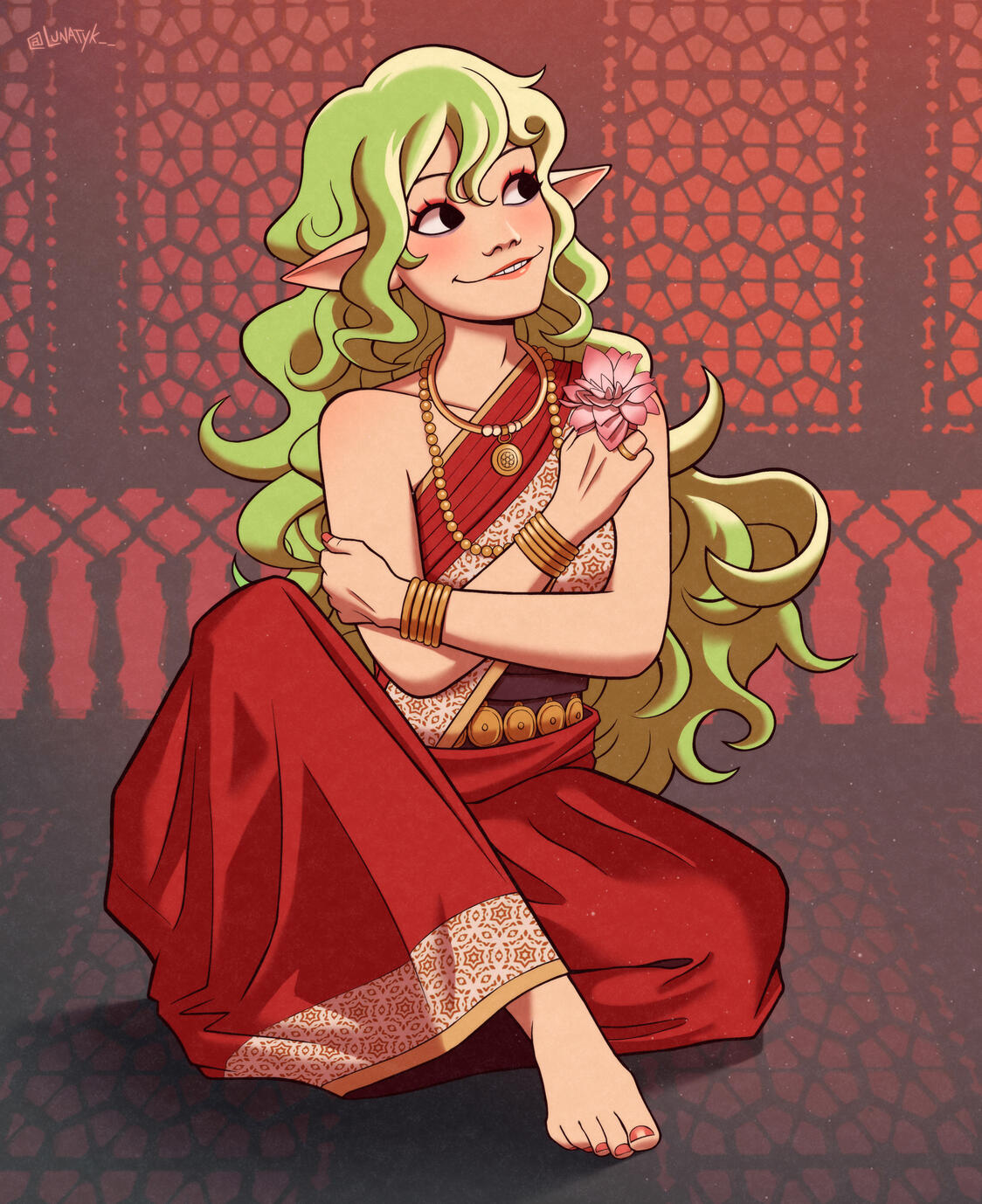 Commission work - OC belongs to their respective owner
