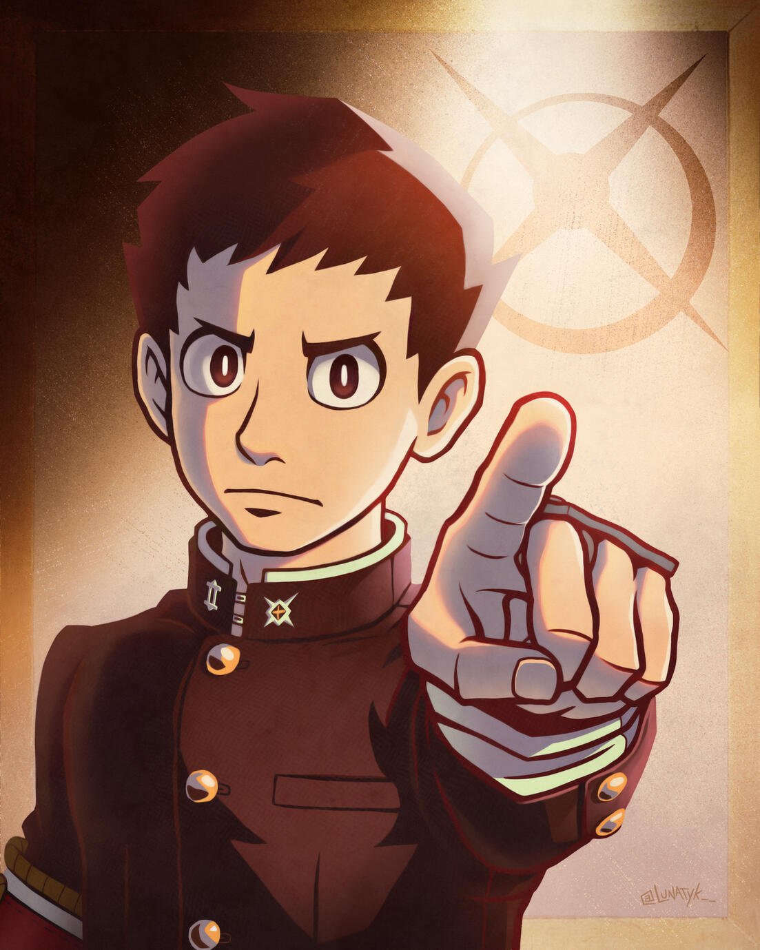 Art print for Mark Takeshi Ota (The Great Ace Attorney VA)
